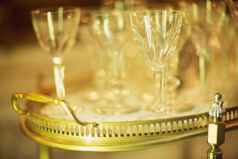 How to Style Your Bar Cart